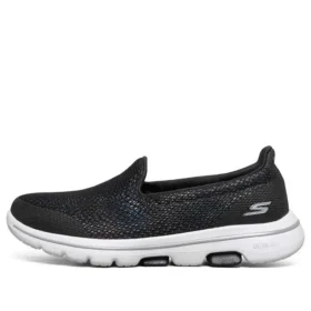 Go Walk 5 Chaussures à enfiler « Noir Blanc »