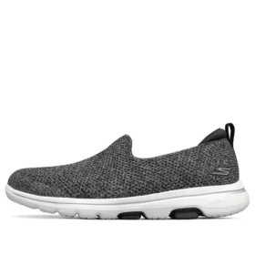 Go Walk 5 Mocassins Gris/Blanc