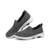 Go Walk 5 Mocassins Gris/Blanc