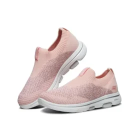 Go Walk 5 Rose clair/Blanc
