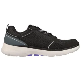 Go Walk 6 Low-Top Noir/Violet