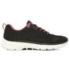 Go Walk 6 « Stunning Glow – Noir/Rose vif »
