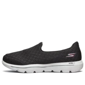 Go Walk Evolution Ultra Chaussures à enfiler « Noir Blanc »
