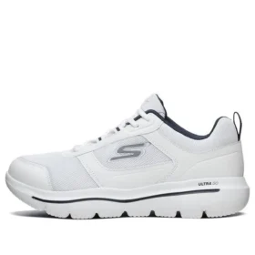 Go Walk Evolution Ultra Low-Top Blanc/Bleu