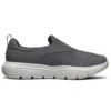 Go Walk Evolution Ultra Low-Top « Gris Blanc »
