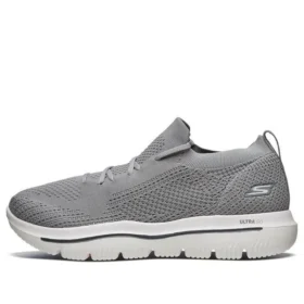 Go Walk Evolution Ultra Low-Top « Gris clair/Blanc »