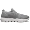 Go Walk Evolution Ultra Low-Top « Gris clair/Blanc »