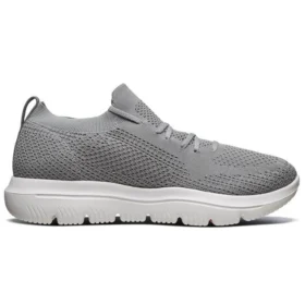 Go Walk Evolution Ultra Low-Top « Gris clair/Blanc »