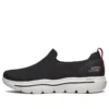 Go Walk Evolution Ultra Low Top Noir/Rouge