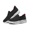 Go Walk Evolution Ultra Low Top Noir/Rouge