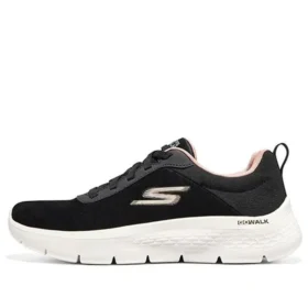 Go Walk Joy Light Motion Baskets « Noir Rose Blanc »