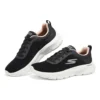 Go Walk Joy Light Motion Baskets « Noir Rose Blanc »