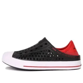 Guzman Chaussures à enfiler « Black Red »