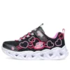 Heart Lights Low-Top K Noir/Rose