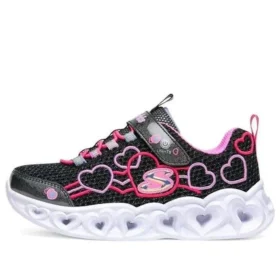 Heart Lights Low-Top K Noir/Rose