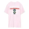 Imprimé tricot unisexe rose