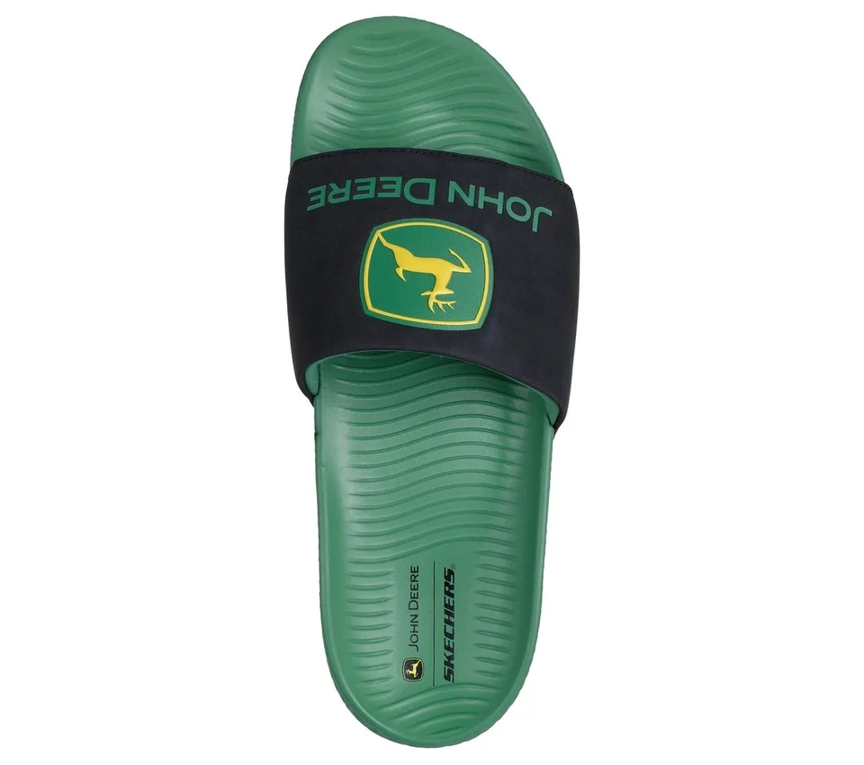 John Deere : Sandales basses – Grand logo John Deere : Sandales basses – Grand logo