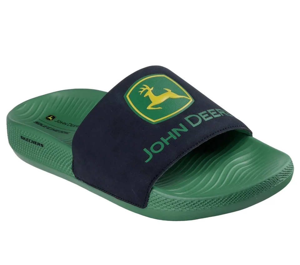 John Deere : Sandales basses – Grand logo John Deere : Sandales basses – Grand logo