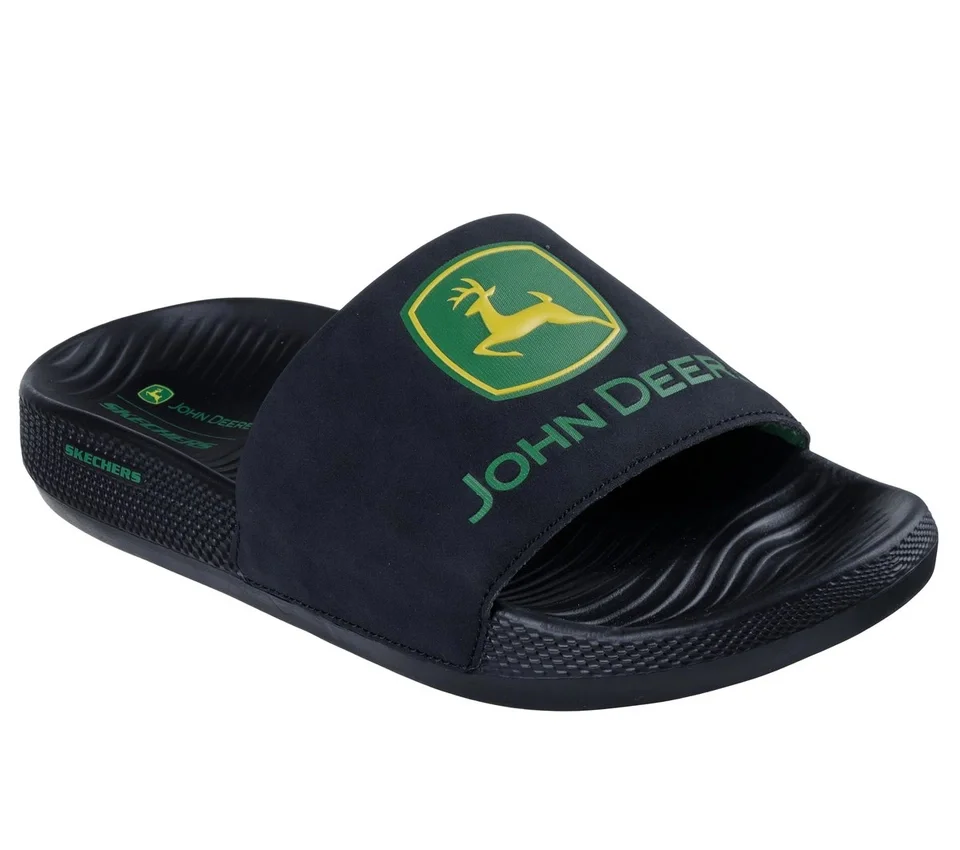 John Deere : Sandales basses – Grand logo John Deere : Sandales basses – Grand logo