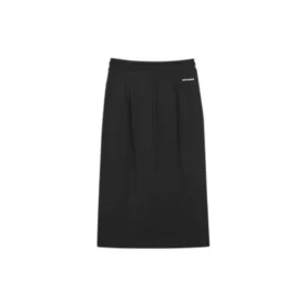 Jupe en tricot respirante à cordon de serrage « Noir »