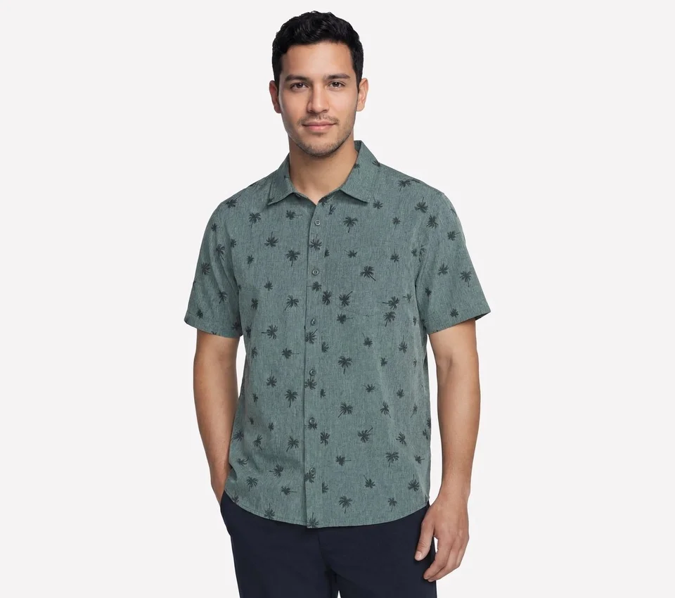 La chemise à manches courtes imprimée Go Walk Air La chemise à manches courtes imprimée Go Walk Air