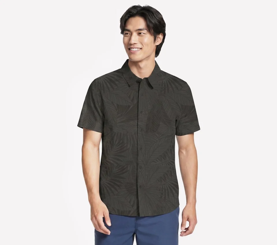 La chemise à manches courtes imprimée Go Walk Air La chemise à manches courtes imprimée Go Walk Air