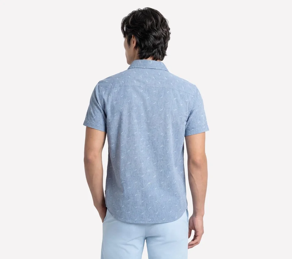 La chemise à manches courtes imprimée Go Walk Air La chemise à manches courtes imprimée Go Walk Air