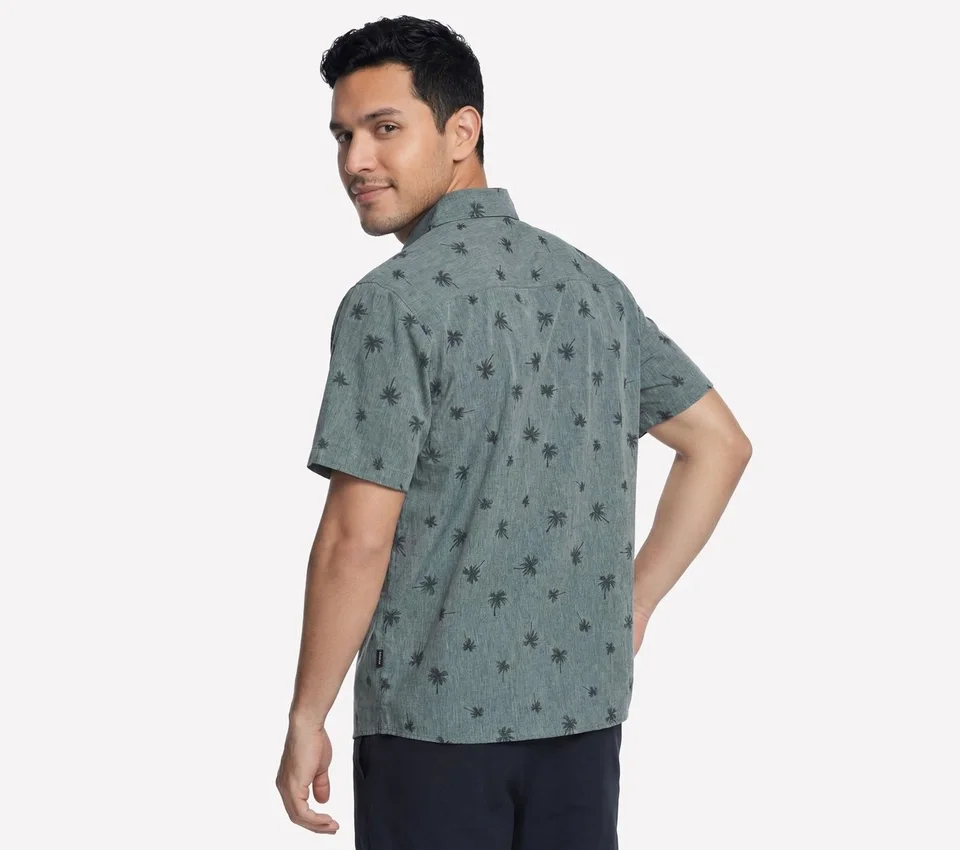 La chemise à manches courtes imprimée Go Walk Air La chemise à manches courtes imprimée Go Walk Air