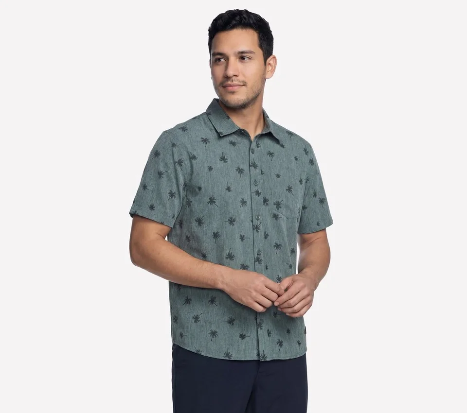 La chemise à manches courtes imprimée Go Walk Air La chemise à manches courtes imprimée Go Walk Air