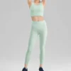 Legging de sport moulant « Vert Noir Bleu sarcelle »
