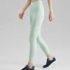Legging de sport moulant « Vert Noir Bleu sarcelle »