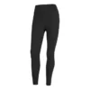 Leggings de sport en tricot « Noir Rose »