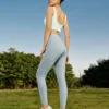 Leggings de sport imprimés « Teal »