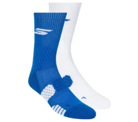 Lot de 2 paires de chaussettes de basket-ball de performance