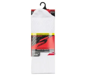 Lot de 2 paires de chaussettes de basket-ball de performance