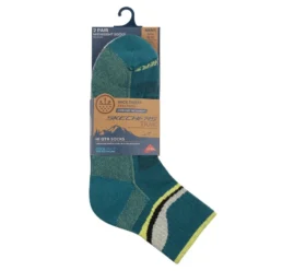 Lot de 2 paires de chaussettes de randonnée mi-mollet pour homme