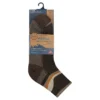 Lot de 2 paires de chaussettes de randonnée mi-mollet pour homme Lot de 2 paires de chaussettes de randonnée mi-mollet pour homme