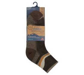 Lot de 2 paires de chaussettes de randonnée mi-mollet pour homme