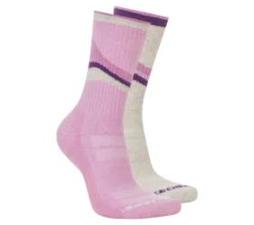 Lot de 2 paires de chaussettes de randonnée pour femmes