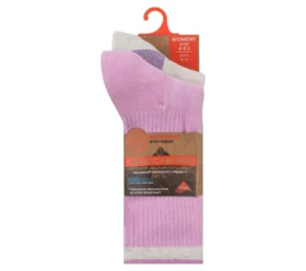 Lot de 2 paires de chaussettes de randonnée pour femmes