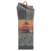 Lot de 2 paires de chaussettes mi-longues en laine pour homme Lot de 2 paires de chaussettes mi-longues en laine pour homme