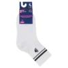 Lot de 3 paires de chaussettes courtes côtelées pour filles