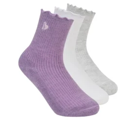 Lot de 3 paires de chaussettes courtes Lettuce pour enfants