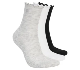 Lot de 3 paires de chaussettes courtes Lettuce pour femmes