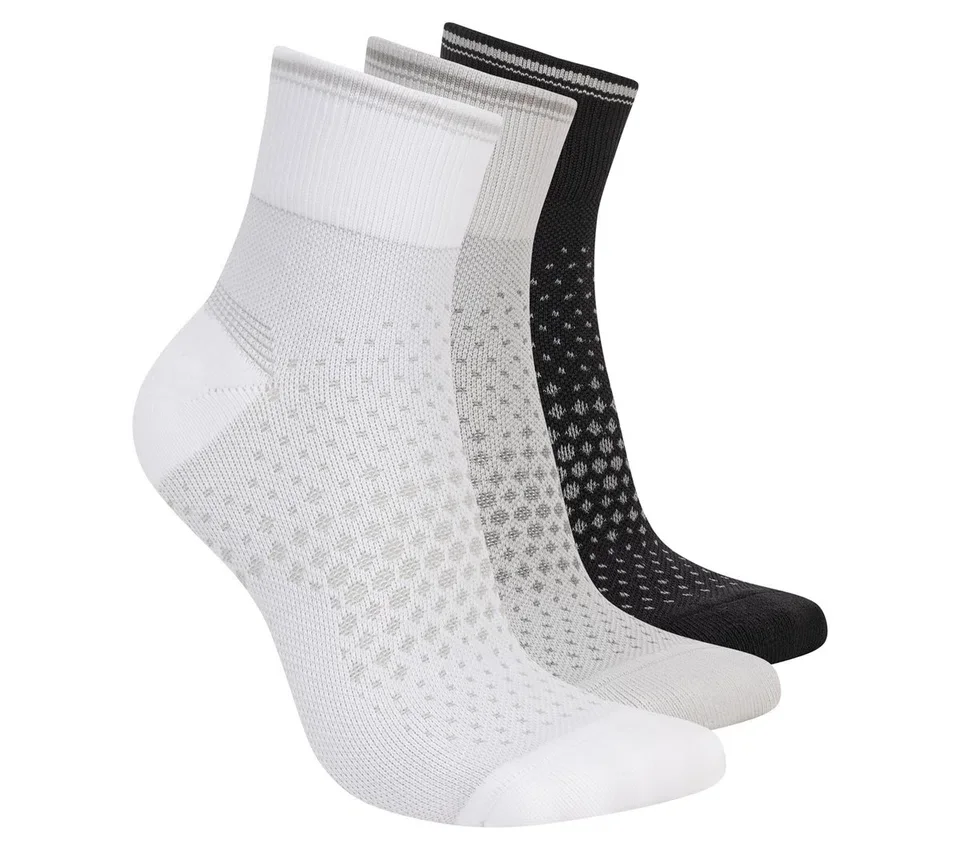 Lot de 3 paires de chaussettes courtes réfléchissantes pour femmes Lot de 3 paires de chaussettes courtes réfléchissantes pour femmes