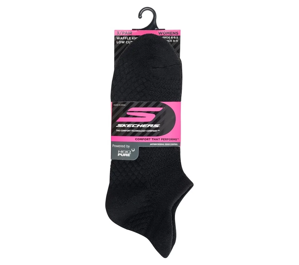 Lot de 3 paires de chaussettes de performance texturées à coupe basse pour femmes Lot de 3 paires de chaussettes de performance texturées à coupe basse pour femmes
