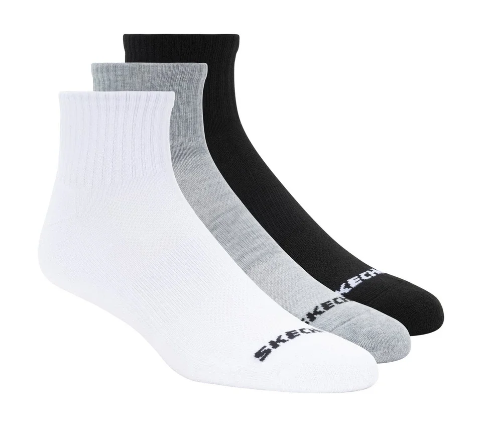 Lot de 3 paires de chaussettes de sport mi-mollet Lot de 3 paires de chaussettes de sport mi-mollet