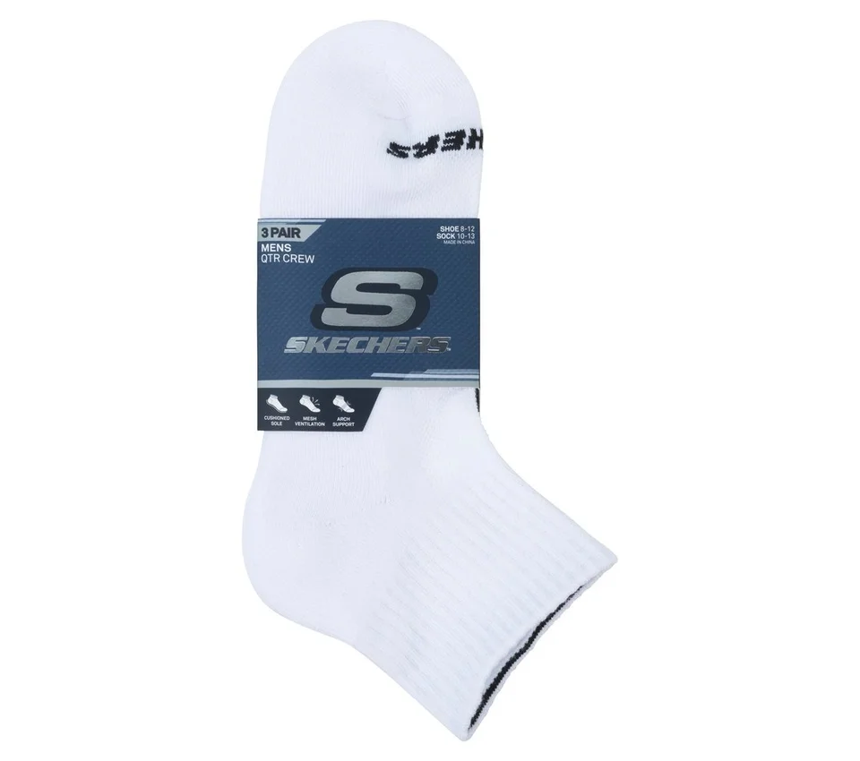 Lot de 3 paires de chaussettes de sport mi-mollet Lot de 3 paires de chaussettes de sport mi-mollet