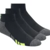 Lot de 3 paires de chaussettes mi-hautes en demi-éponge pour homme Lot de 3 paires de chaussettes mi-hautes en demi-éponge pour homme