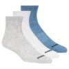 Lot de 3 paires de chaussettes mi-mollet en coton pour garçon